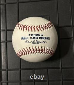 Reggie Jackson Yankees Autographed Signed Baseball JSA Authentic HOF Mr October