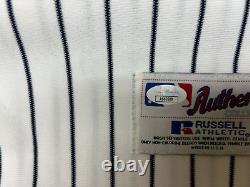 Reggie Jackson Yankees White Pinstripe Jersey Signed Autographed JSA COA