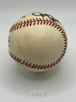 Rev. Jesse Jackson Signed ROAL Baseball Autographed JSA COA Inscribed Peace