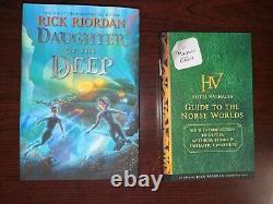 Rick Riordan Percy Jackson Collection Set Complete Signed Autographed 25 Books