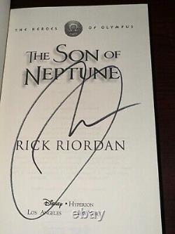 Rick Riordan Percy Jackson Collection Set Complete Signed Autographed 25 Books