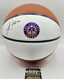 Rickea Jackson Signed Los Angeles Sparks Basketball Autographed JSA COA