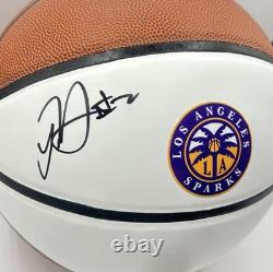 Rickea Jackson Signed Los Angeles Sparks Basketball Autographed JSA COA