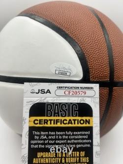 Rickea Jackson Signed Los Angeles Sparks Basketball Autographed JSA COA