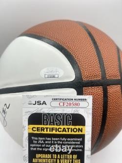 Rickea Jackson Signed Tennessee Volunteers Basketball Autographed JSA COA