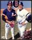 Rod Carew & Reggie Jackson HOF Duel Autographed/Signed 8x10 Photo JSA 209837
