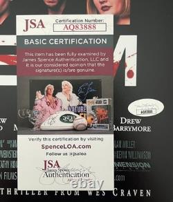 Roger L Jackson signed autographed Scream 11x17 Movie Poster Framed Display JSA