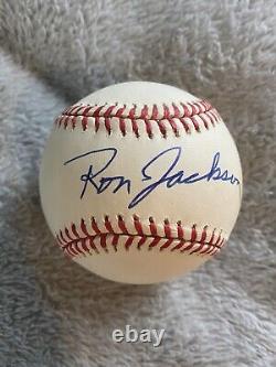 Ron Jackson Signed Autographed Baseball Chicago White Sox 1959