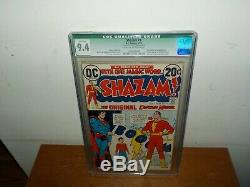 SHAZAM #1 CGC 9.4 NM 1st Appearance Since Golden Age Signed by Jackson Bostwick