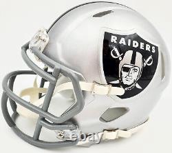 Sale! Bo Jackson Autographed Oakland Raiders Speed Mini Helmet Beckett 181089