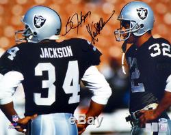 Sale! Bo Jackson & Marcus Allen Autographed Signed 16x20 Photo Raiders Beckett