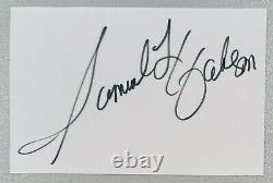 Samuel Jackson Signed Autographed 4x6 Card Beckett BAS Star Wars Pulp Fiction