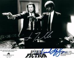 Samuel L Jackson John Travolta Signed 8x10 Photo Picture with COA autographed Pic