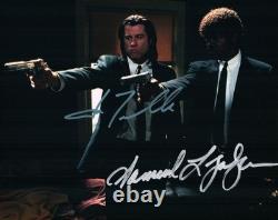 Samuel L Jackson John Travolta Signed 8x10 Photo Picture with COA autographed Pic