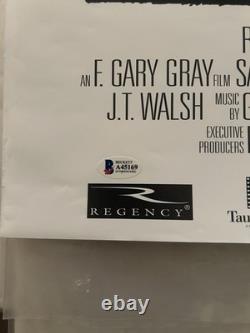 Samuel L Jackson Kevin Spacey The Negotiator Signed Poster Autographed BAS 27X40