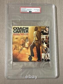 Samuel L Jackson Signed Auto Autograph Coach Carter Soundtrack CD Cover Psa/dna