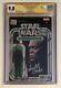 Samuel L. Jackson Signed Cgc Ss 9.8 Mace Windu #1 Action Figure Variant