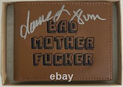 Samuel L. Jackson Signed Pulp Fiction Jules Winnfield Wallet Beckett Witnessed