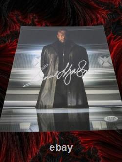 Samuel L Jackson The Avengers Hand Signed Autographed Photo Marvel Nick Fury Coa
