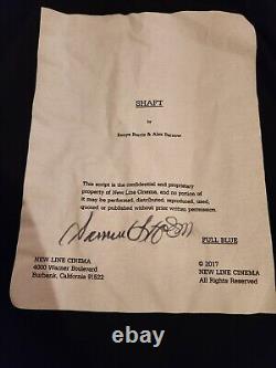 Shaft Movie Promo Shirt Jacket Sz XL Samuel L Jackson Signed Autographed RARE
