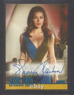 Sherry Jackson Signed Autograph Card Star Trek Season 1 Sybox Vintage Tv Tc2b11