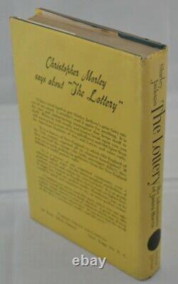 Shirley Jackson SIGNED & Inscribed The Lottery First Edition Second Print