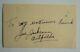 Shoeless Joe Jackson Autographed Postcard dated 1940