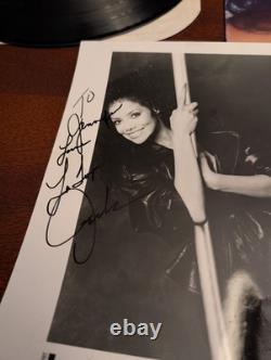 Signed Autograph LaToya Jackson LP And Photo