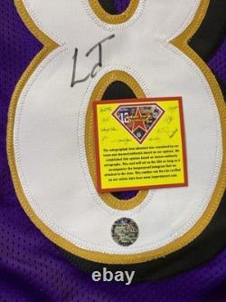 Signed Baltimore Ravens Lamar Jackson Autographed Jersey withCOA