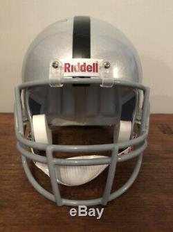 Signed Bo Jackson LA Oakland Raiders Football Helmet Full Size Riddell NFL
