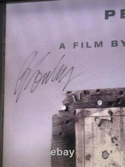 Signed District 9 Movie Poster Framed Autographed Neill Blomkamp Peter Jackson