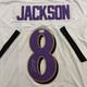 Signed Lamar Jackson Baltimore Ravens Autographed Custom Jersey COA