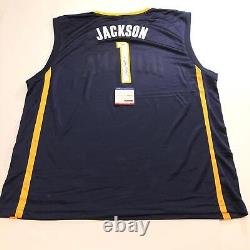 Stephen Jackson signed jersey PSA/DNA Indiana Pacers Autographed