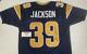 Steven Jackson #39 St Louis Rams Signed Autographed Jersey Sz XL Tristar Coa
