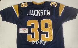 Steven Jackson #39 St Louis Rams Signed Autographed Jersey Sz XL Tristar Coa