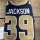 Steven Jackson Signed/Autographed Nike With Coa From RAMS NFL stitch Jersey #39