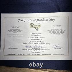 Steven Jackson Signed/Autographed Nike With Coa From RAMS NFL stitch Jersey #39