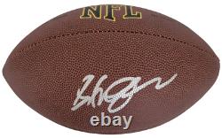 Steven Jackson Signed Football Proof COA Autographed St Louis Rams Oregon State
