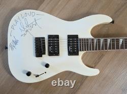 Sugar Ray Autographed Jackson Guitar. Signed by Mark McGrath, Rodney Sheppard