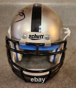 Super Rare BO JACKSON Signed Autographed Talking Stick Resort Casino Mini Helmet