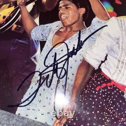The Jackson 5 AUTOGRAPH SIGNED Jackie, Marlon, Tito Jackson VERY RARE Vinyl