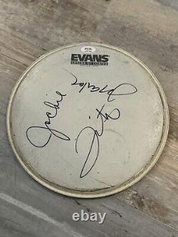 The Jackson 5 Autograph Drumhead Signed by Jackie, Tito, Marlon Jackson PSA