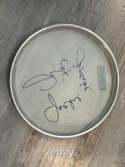 The Jackson 5 Autograph Drumhead Signed by Jackie, Tito, Marlon Jackson PSA