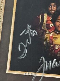 The Jackson 5 Autograph Signed Record Album Motown Greatest Hits PSA Authentic