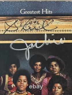 The Jackson 5 Autograph Signed Record Album Motown Greatest Hits PSA Authentic