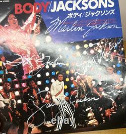 The Jackson 5 Body 45 Record Signed By 4 Jackie Marlon Randy Tito Autographed