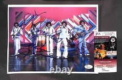 The Jackson 5 Five Group No Michael Jackson Autographed Signed 8x10 Photo Jsa