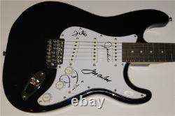 The Jackson 5 Signed Autographed Electric Guitar Tito Marlon Jackie Jermaine JSA