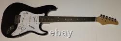 The Jackson 5 Signed Autographed Electric Guitar Tito Marlon Jackie Jermaine JSA