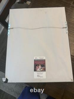 The Jacksons JSA Certified Signed Autographed Framed Concert Poster Barcelona